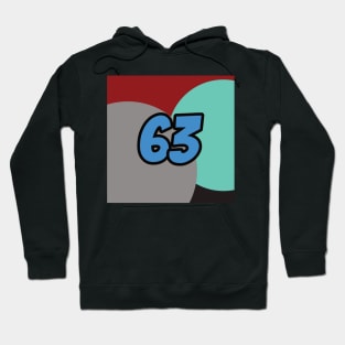 George Russell Coloured Circles - Driver Number Hoodie